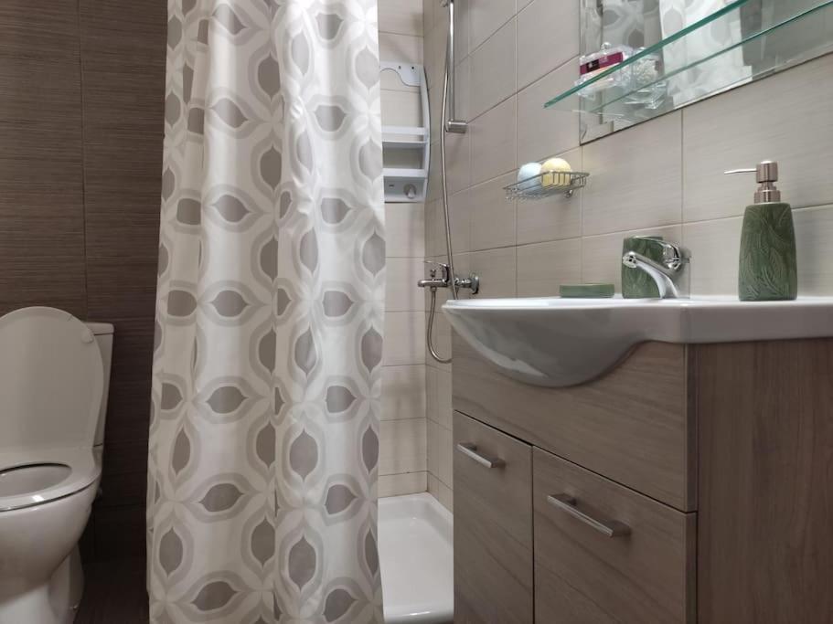 Modern Apartment Near Airport, Port & Beach Nea Alikarnassos Esterno foto